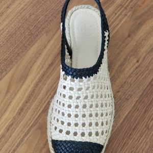 Tory Burch Sling Back Sandal Wedge